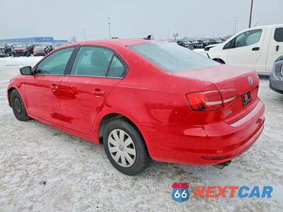 Drugie zdjęcie samochodu z przodu: 2015 VOLKSWAGEN JETTA BASE VIN:3VW2K7AJ4FM407146 - miniatura