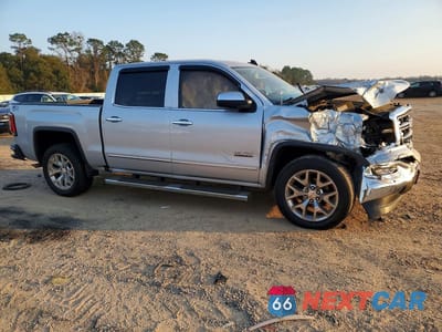 Czwarte zdjęcie samochodu z boku: 2017 GMC SIERRA C1500 SLT VIN:3GTP1NEC6HG128049 - miniatura