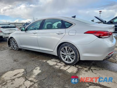 Drugie zdjęcie samochodu z przodu: 2018 GENESIS G80 BASE VIN:KMHGN4JE8JU225578 - miniatura