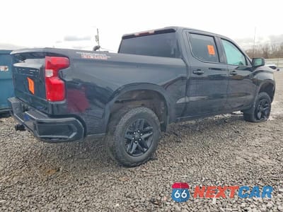 Trzecie zdjęcie samochodu z tyłu: 2023 CHEVROLET SILVERADO K1500 TRAIL BOSS CUSTOM VIN:3GCUDCED2PG307811 - miniatura