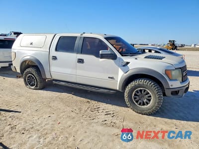Czwarte zdjęcie samochodu z boku: 2012 FORD F150 SVT RAPTOR VIN:1FTFW1R6XCFC37845 - miniatura