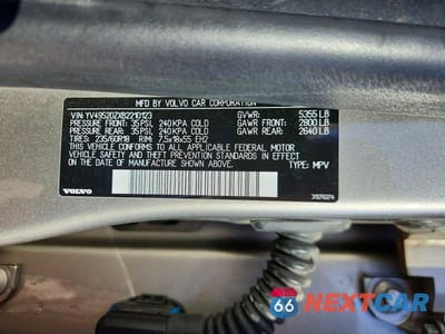 Zdjęcie 13 z 13 samochodu: 2011 VOLVO XC60 3.2 VIN:YV4952DZXB2210123 - miniatura