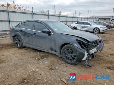 Czwarte zdjęcie samochodu z boku: 2012 INFINITI G37 SEDAN X VIN:JN1CV6AR1CM975542 - miniatura
