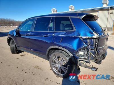 Drugie zdjęcie samochodu z przodu: 2020 HONDA PASSPORT EXL VIN:5FNYF8H53LB010530 - miniatura