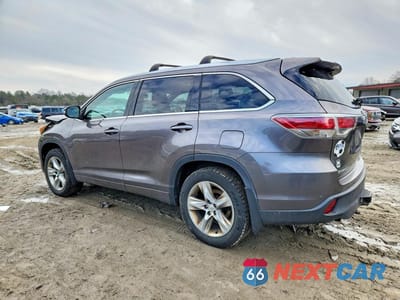 Drugie zdjęcie samochodu z przodu: 2014 TOYOTA HIGHLANDER LIMITED VIN:5TDDKRFHXES053578 - miniatura