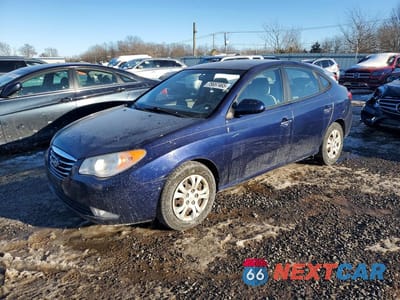 2010 HYUNDAI ELANTRA BLUE KMHDU4AD5AU156538 - główne zdjęcie licytacji z USA - miniatura