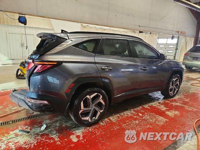 Trzecie zdjęcie samochodu z tyłu: 2023 HYUNDAI TUCSON LIMITED VIN:5NMJECAE1PH282581 - miniatura