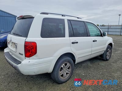 Trzecie zdjęcie samochodu z tyłu: 2004 HONDA PILOT EXL VIN:2HKYF18774H594183 - miniatura