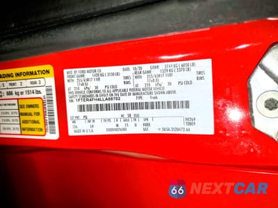 Zdjęcie 12 z 13 samochodu: 2020 FORD RANGER XL VIN:1FTER4FH4LLA88702 - miniatura