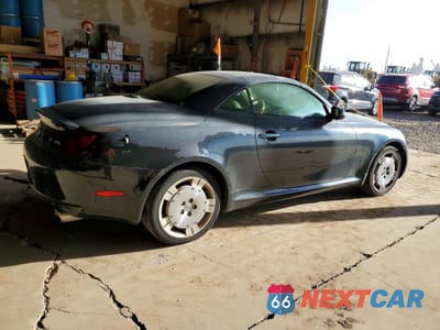 Trzecie zdjęcie samochodu z tyłu: 2002 LEXUS SC 430 BASE VIN:JTHFN48Y920005132 - miniatura