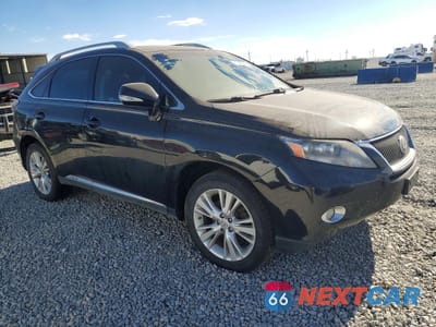 Czwarte zdjęcie samochodu z boku: 2010 LEXUS RX 450H VIN:JTJBC1BA6A2019764 - miniatura