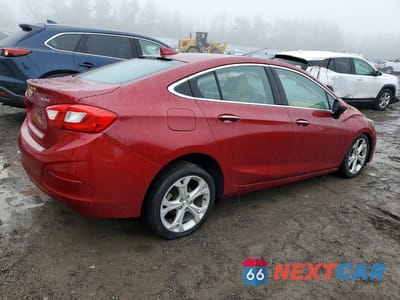 Trzecie zdjęcie samochodu z tyłu: 2017 CHEVROLET CRUZE PREMIER VIN:3G1BF5SM2HS565870 - miniatura