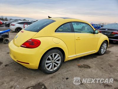 Trzecie zdjęcie samochodu z tyłu: 2013 VOLKSWAGEN BEETLE VIN:3VWRL7AT7DM665820 - miniatura