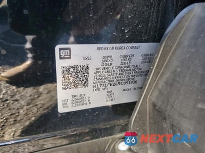 Zdjęcie 13 z 13 samochodu: 2024 CHEVROLET TRAX LS VIN:KL77LFE28RC051936 - miniatura