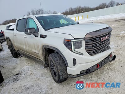 Czwarte zdjęcie samochodu z boku: 2023 GMC SIERRA K1500 AT4X VIN:3GTUUFEL0PG139045 - miniatura