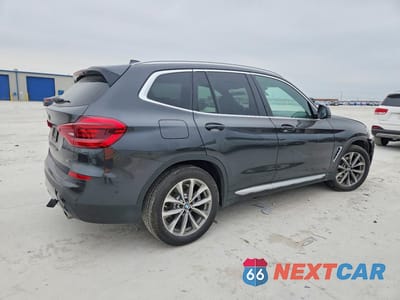 Trzecie zdjęcie samochodu z tyłu: 2019 BMW X3 SDRIVE30I VIN:5UXTR7C56KLR45800 - miniatura