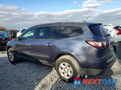 Drugie zdjęcie samochodu z przodu: 2013 CHEVROLET TRAVERSE LS VIN:1GNKRFED5DJ162677 - miniatura