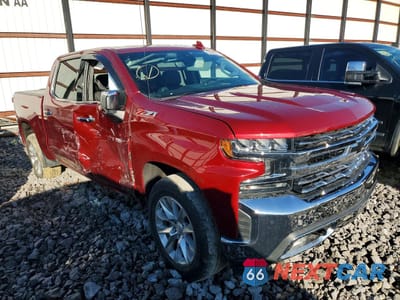Czwarte zdjęcie samochodu z boku: 2019 CHEVROLET SILVERADO K1500 LTZ VIN:3GCUYGED8KG244881 - miniatura