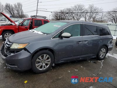 2014 HONDA ODYSSEY EX 5FNRL5H45EB077586 - główne zdjęcie licytacji z USA - miniatura