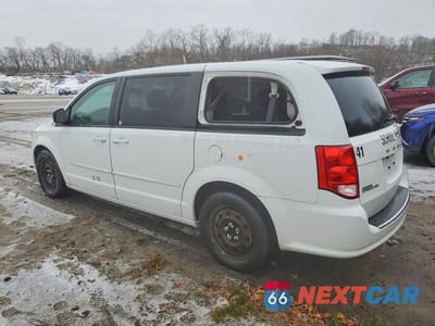 Drugie zdjęcie samochodu z przodu: 2016 DODGE GRAND CARAVAN SE VIN:2C4RDGBG5GR192028 - miniatura