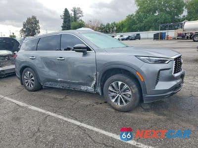 Czwarte zdjęcie samochodu z boku: 2024 INFINITI QX60 PURE VIN:5N1DL1ER4RC341530 - miniatura