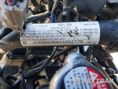 Zdjęcie 9 z 9 samochodu: 2025 YAMAHA MTN690 VIN:JYARM48E8SA002770 - miniatura