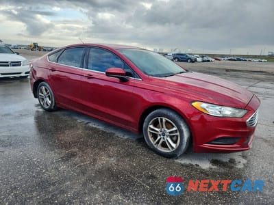 Czwarte zdjęcie samochodu z boku: 2018 FORD FUSION SE VIN:3FA6P0HD0JR238418 - miniatura
