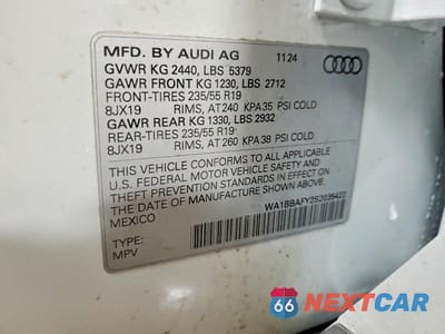 Zdjęcie 12 z 12 samochodu: 2025 AUDI Q5 PREMIUM PLUS 40 VIN:WA1BBAFY2S2035422 - miniatura
