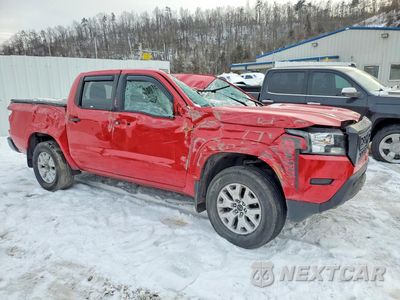 Czwarte zdjęcie samochodu z boku: 2022 NISSAN FRONTIER S VIN:1N6ED1EK0NN634782 - miniatura