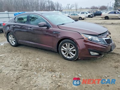 Czwarte zdjęcie samochodu z boku: 2013 KIA OPTIMA EX VIN:5XXGN4A78DG196082 - miniatura