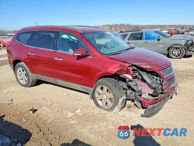 Czwarte zdjęcie samochodu z boku: 2011 CHEVROLET TRAVERSE LT VIN:1GNKVJED5BJ370831 - miniatura