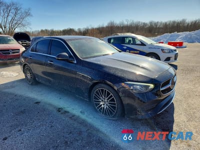 Czwarte zdjęcie samochodu z boku: 2022 MERCEDES-BENZ C 300 4MATIC VIN:W1KAF4HB7NR054498 - miniatura