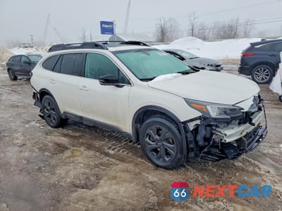 Czwarte zdjęcie samochodu z boku: 2020 SUBARU OUTBACK ONYX EDITION XT VIN:4S4BTGKDXL3171703 - miniatura