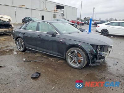 Czwarte zdjęcie samochodu z boku: 2018 AUDI A4 PREMIUM PLUS VIN:WAULMAF46JA083458 - miniatura