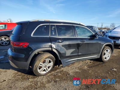 Trzecie zdjęcie samochodu z tyłu: 2023 MERCEDES-BENZ GLB 250 VIN:W1N4M4GB2PW323633 - miniatura