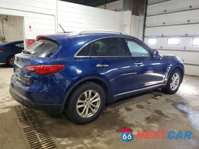 Trzecie zdjęcie samochodu z tyłu: 2013 INFINITI FX37 VIN:JN8CS1MW0DM172690 - miniatura