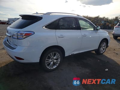 Trzecie zdjęcie samochodu z tyłu: 2010 LEXUS RX 450H BASE VIN:JTJBC1BA0A2011773 - miniatura