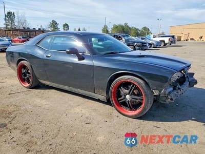 Czwarte zdjęcie samochodu z boku: 2013 DODGE CHALLENGER SXT VIN:2C3CDYAG8DH501574 - miniatura