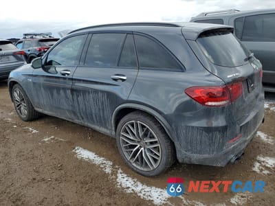 Drugie zdjęcie samochodu z przodu: 2021 MERCEDES-BENZ GLC 43 4MATIC AMG VIN:W1N0G6EB5MF937396 - miniatura