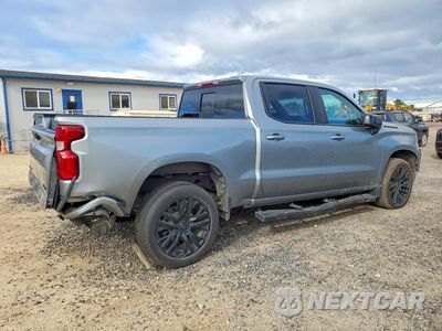 Trzecie zdjęcie samochodu z tyłu: 2023 CHEVROLET SILVERADO 1500 RST VIN:1GCPADED1PZ308668 - miniatura