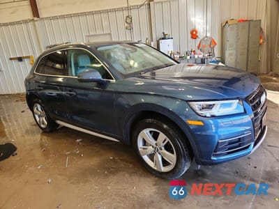 Czwarte zdjęcie samochodu z boku: 2018 AUDI Q5 PREMIUM PLUS VIN:WA1BNAFY8J2078300 - miniatura