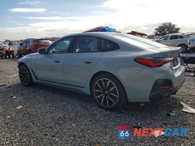 Drugie zdjęcie samochodu z przodu: 2024 BMW I4 EDRIVE 40 VIN:WBY73AW04RFS87712 - miniatura