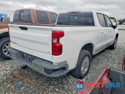 Trzecie zdjęcie samochodu z tyłu: 2020 CHEVROLET SILVERADO C1500 LT VIN:3GCPWCEK8LG304234 - miniatura