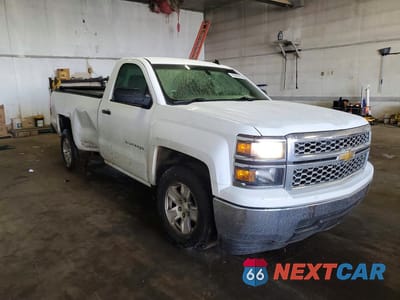 Czwarte zdjęcie samochodu z boku: 2014 CHEVROLET SILVERADO C1500 LT VIN:1GCNCREHXEZ149034 - miniatura