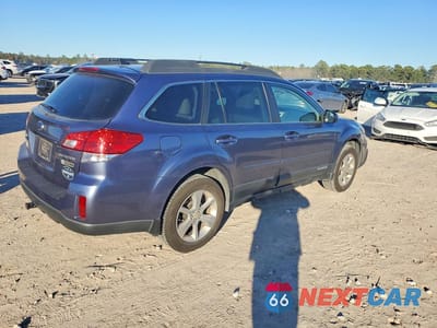 Trzecie zdjęcie samochodu z tyłu: 2014 SUBARU OUTBACK 2.5I LIMITED VIN:4S4BRCLC6E3300908 - miniatura