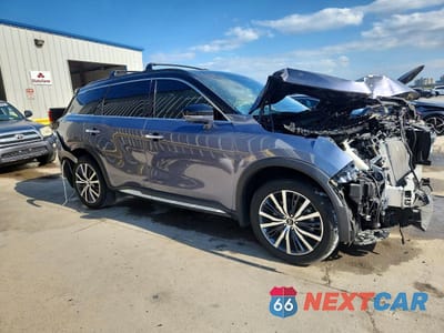 Czwarte zdjęcie samochodu z boku: 2022 INFINITI QX60 AUTOGRAPH VIN:5N1DL1HT9NC334817 - miniatura