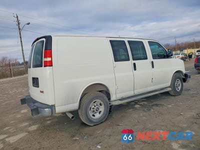 Trzecie zdjęcie samochodu z tyłu: 2014 GMC SAVANA 2500 CARGO DELIVERY VAN VIN:1GTW7FCA5E1911956 - miniatura