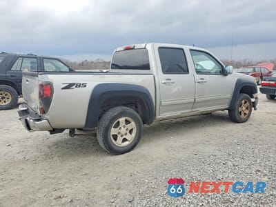 Trzecie zdjęcie samochodu z tyłu: 2012 CHEVROLET COLORADO LT VIN:1GCDSCFEXC8105411 - miniatura