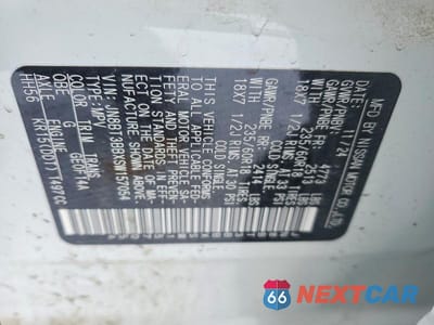 Zdjęcie 13 z 13 samochodu: 2025 NISSAN ROGUE SV VIN:JN8BT3BBXSW157054 - miniatura