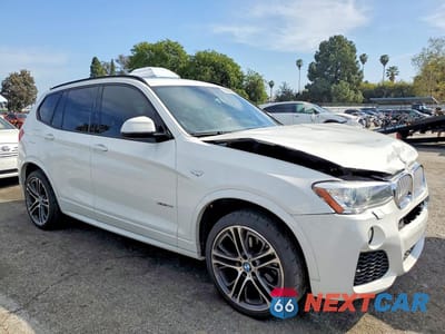 Czwarte zdjęcie samochodu z boku: 2017 BMW X3 XDRIVE28I VIN:5UXWX9C32H0W78887 - miniatura